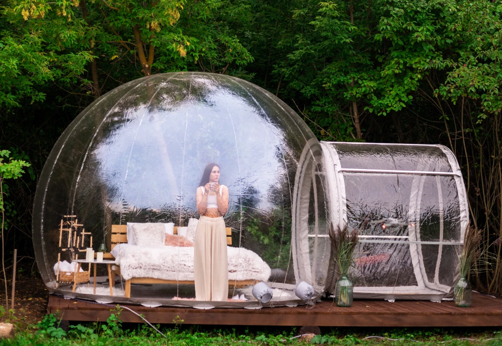 pop up bubble tent