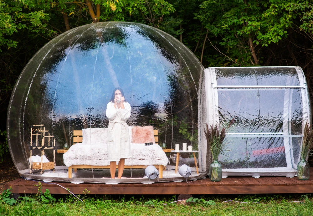 stargaze outdoor bubble tent